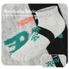 Kevaler Men's Toe Socks Five Finger Socks Cotton Trainer Socks