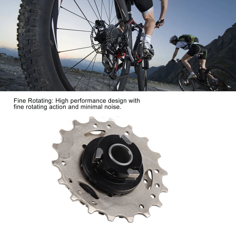 Bike Freewheel Aluminum Alloy 2 Bearing Outer 5 Speed Folding