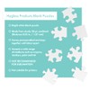 Hygloss Products Blank Jigsaw Puzzle – Compoz-A-Puzzle – 8.5 x