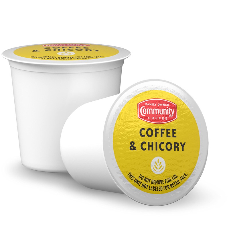 Community Coffee Coffee & Chicory Medium Dark Roast Single Serve
