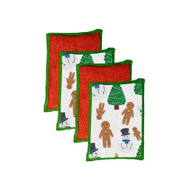 Vigar Tree Microfibre Sponges (Pack of 4)