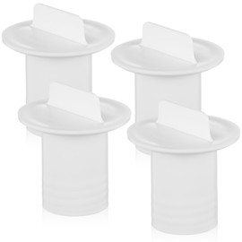 VIHOSE 4 Pcs 3-1/2 Inch Hot Tub Filter Standpipe Caps Replacement Hot Tub Filter Stand Pipe Cap Hot Tub Parts for Hot Tub Filter Standpipe in White