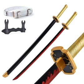 yoriichi Sword, Demon Slayer Sword, yoruichi Cosplay Katana -41 inch for Role-Playing and Collection.Anime Original Texture.