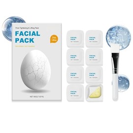 Zombie Facial Mask, Mascarilla hidratante profunda, hidratación facial compacta, reparación suave de la mascarilla para el cuidado de la piel,...     