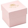 PIEARTH EX438-1 Pink Crown Owl Jewelry Box, Zinc