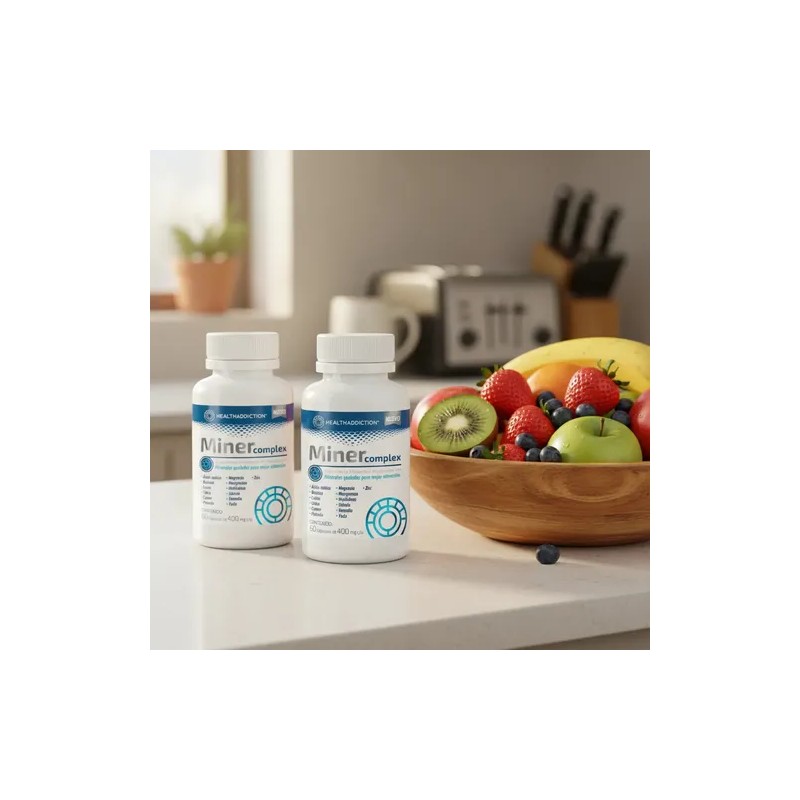 HEALTHADDICTION - 2 Pack Miner Complex - Suplemento Multimineral de