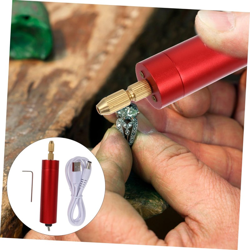 Operitacx 1set Electric Engraving Pen Kit Tool for Compact Design