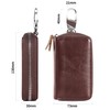 Foonii Leather Key Case, Key Case for Men and Women,