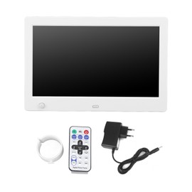 7.8inch Digital Picture Frame 1080P HD LED Screen Human Sensor Remote Control Digital Photo Frame for Photo Display Video Playback EU Plug 100‑240V