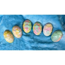 Unbranded Pastel Easter Color Egg Soaps.Beautifu