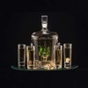 Tequila Decanter Tequila Glasses Set with Agave Decanter and 6