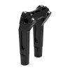 HDBUBALUS Pullback 10" Riser Clamp For Harley 1" 1.25" Handlebar