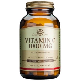 SOLGAR VITAMIN C 1000MG, FOR STRONG IMMUNE SYSTEM 100CAPSULES