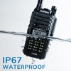 BAOFENG UV-9G GMRS Handheld Radio Waterproof IP67, Two Way Radios