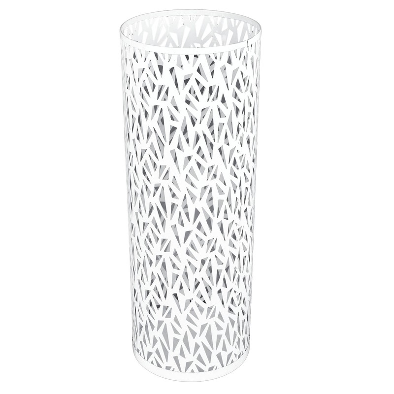 Umbrella Stand Rack for Entryway Metal Hollowed Freestanding Round Umbrella