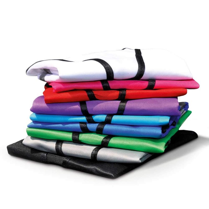4business Pack of 4 Signal Vest Magenta for Adults Sizes