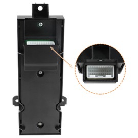 GoaMotors Window Switch Compatible with Toyota Corolla 1.8L 2.0L 2020-2022, Push Button, Black, Manual