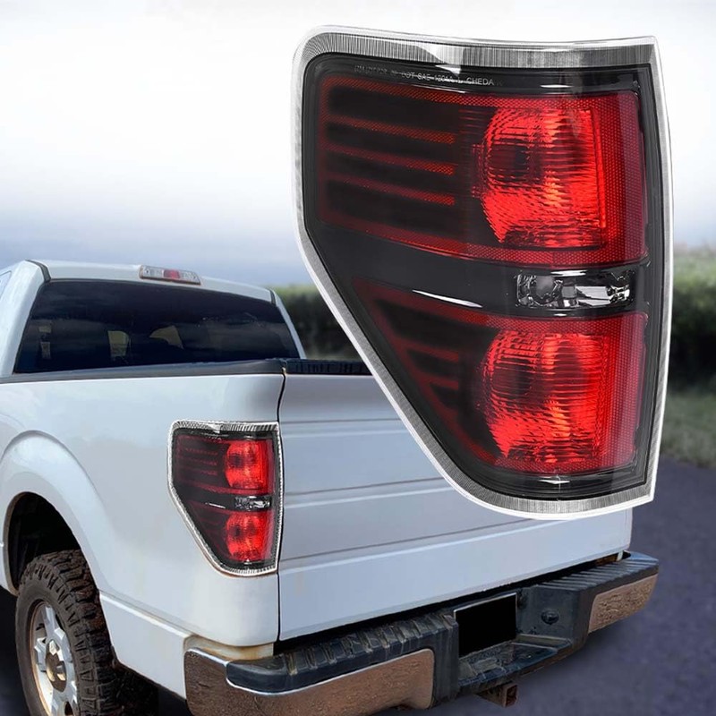 Left Tail Light Assembly, Compatible With Ford F150 2009-2014(NOT Fit