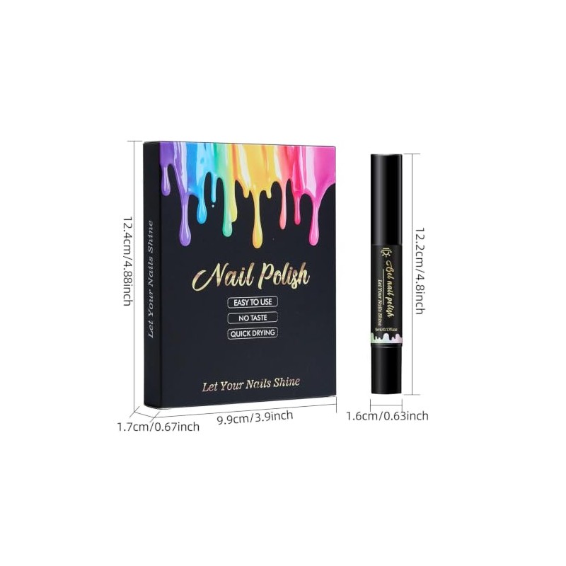 Rotuladores de gel para uñas 6 Piezas Rotuladores de Pintura