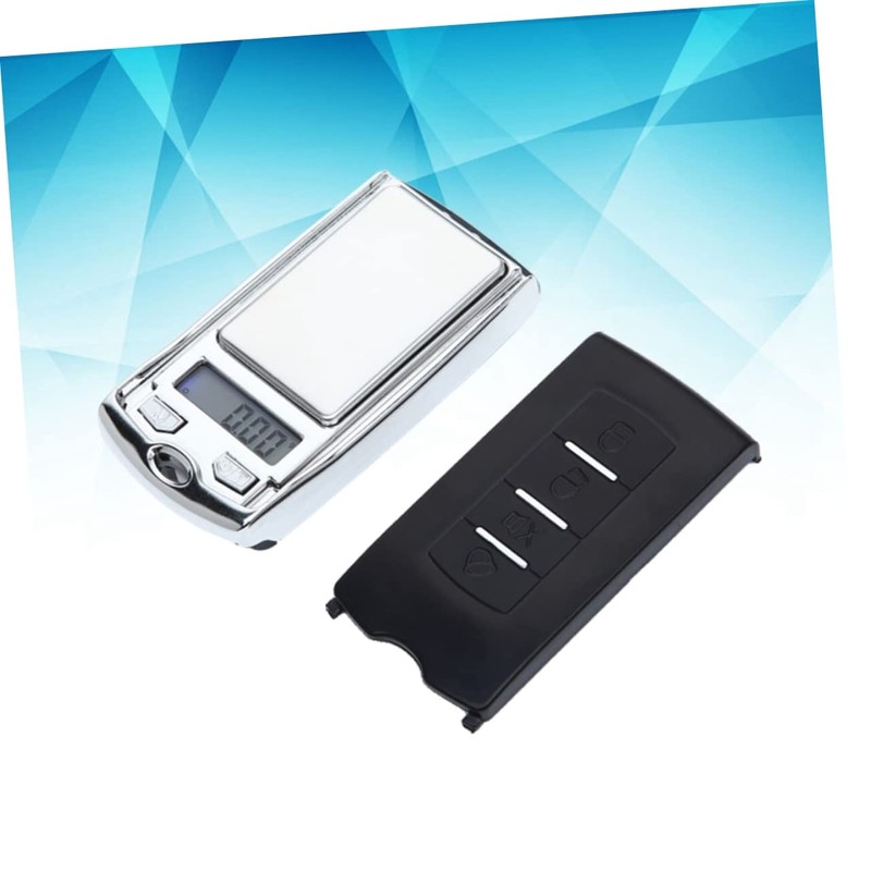 Operitacx Stainless Steel Shell Digital Pocket Scale 100g Grams Jewelry