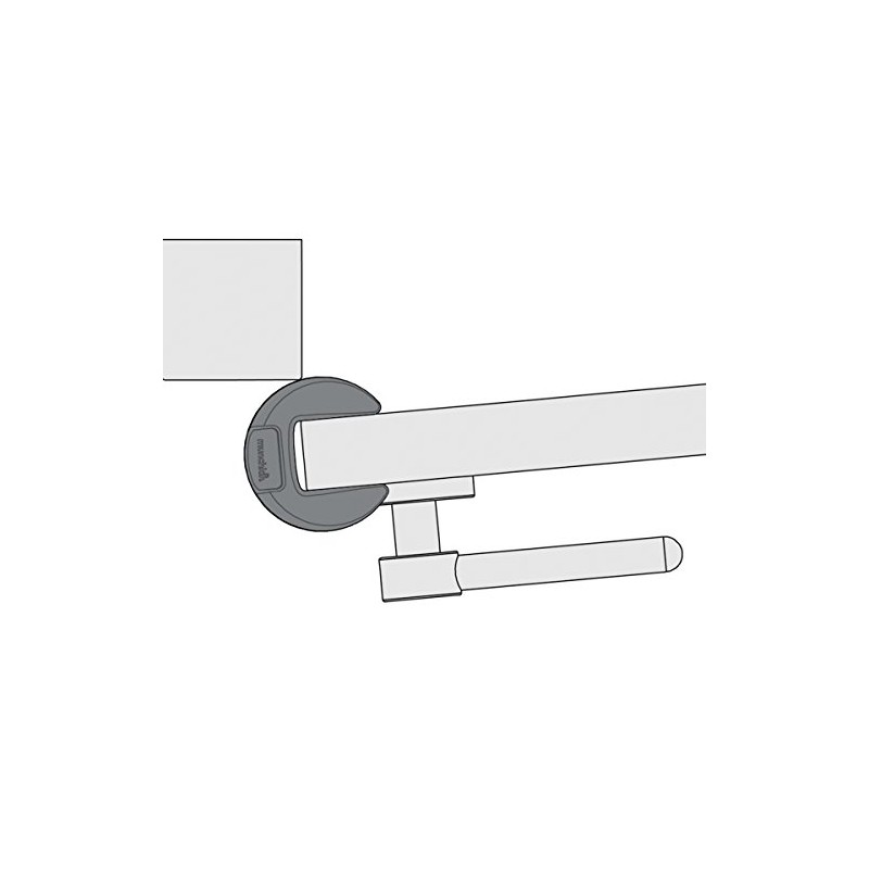 Munchkin Extra Safe Door Lock Grey