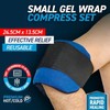 1x/2x Reusable Hot/Cold Gel Wrap Pack Therapy Relief Heat Set