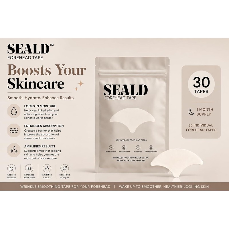SEALD ™ Cinta para la frente – Parches alisadores de