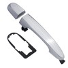APPERFiT Exterior Door Handle Chrome w/Gasket Pad Compatible with Kia