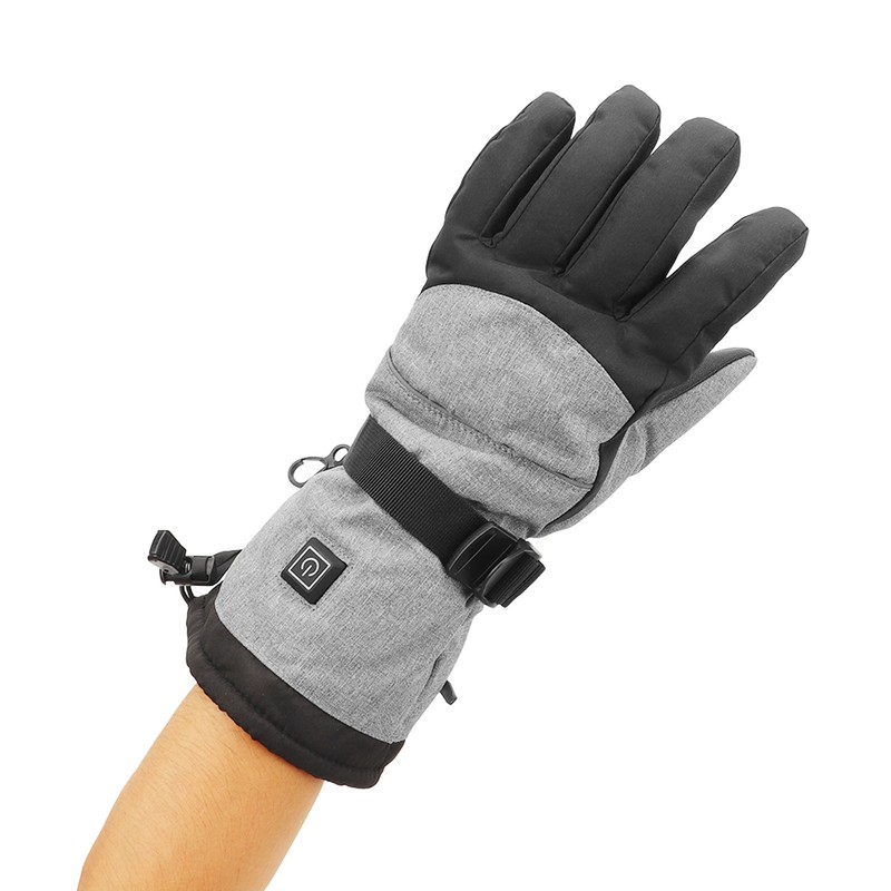 1 Pair Heated Gloves Smart Battery Powered Winter Warm Gloves