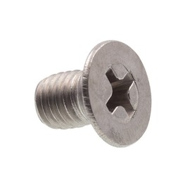 Prime-Line 9121306 Machine Screws, Metric, Flat Head, Phillips Drive, M5-0.8 X 8MM, Grade A2-70 Stainless Steel, 10-Pack