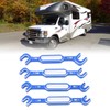 4PCS RC Car Wrenches Turnbuckle Nut Ball Joint Remover Aluminum