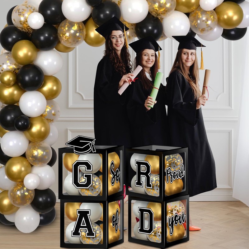 Graduation Decorations 2026, Graduation Party Decorations Graduation Balloons Arch Kit