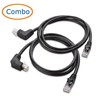 Cable Matters Cable Ethernet en ángulo Recto Cat 6, Cat6