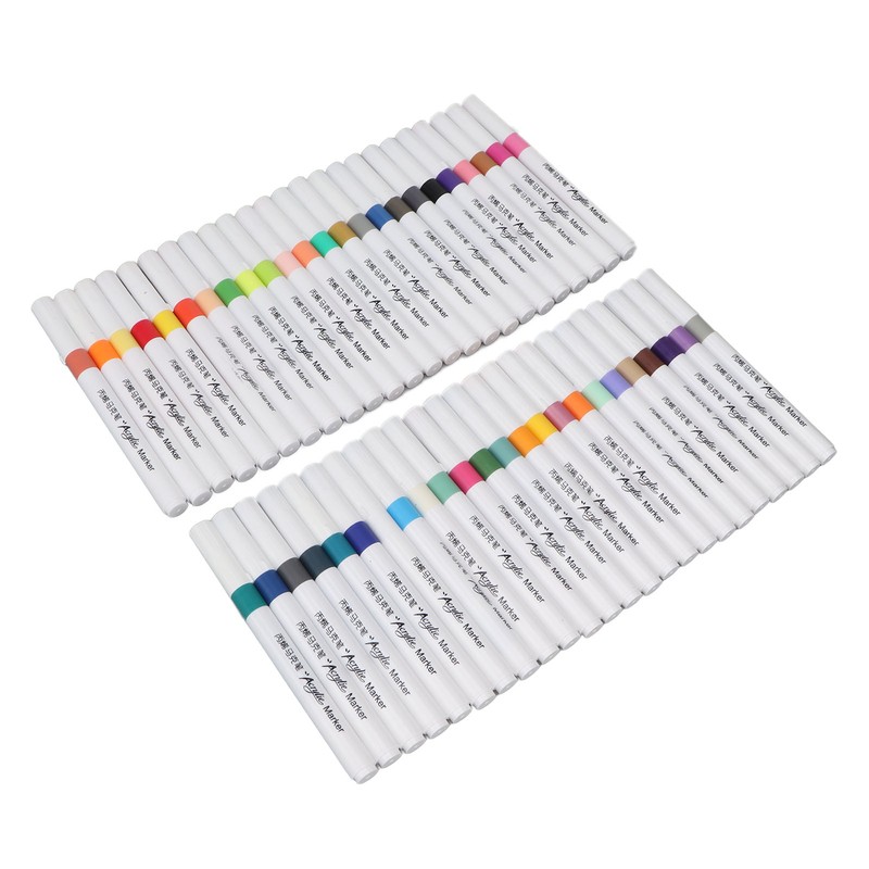 Acrylic Paint Markers Water Based Ink Waterproof High Coverage Paint