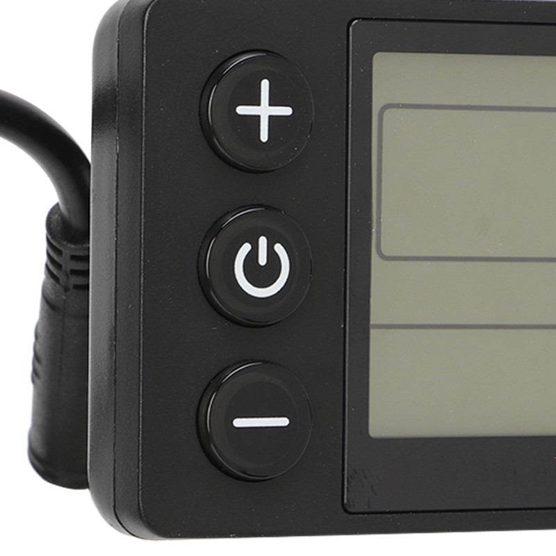 Electric Bicycle LCD Display Meter 24 36 48 52 60V