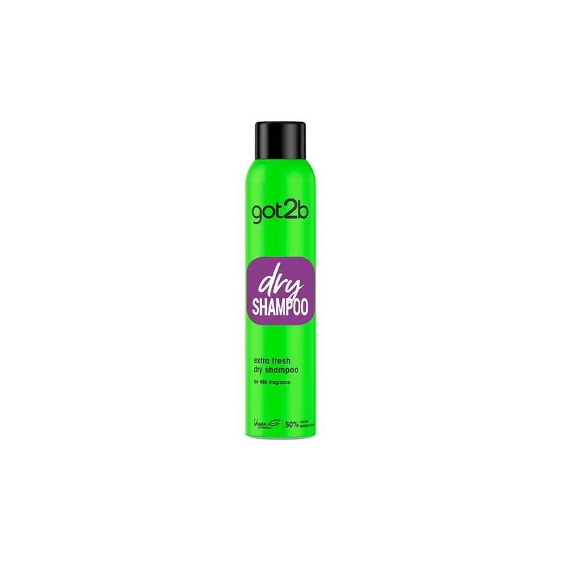 Shampoo en Seco Extra Fresh 200Ml Got2b