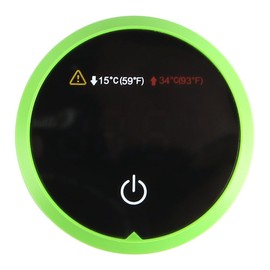 Laroal Fish Tank Thermometer Touchscreen Digital Aquarium Thermometer with High and Low Temperature Alarms for Glass Containers Fish Tanks Turtle Tanks