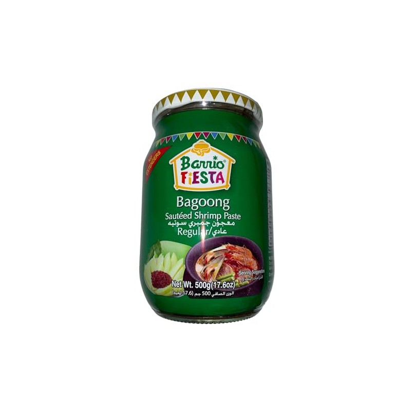 Barrio Fiesta SAUTEED SHRIMP PASTE BAGOONG REGULAR 500g barrio fiesta