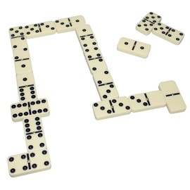 Rosemary Wooden Box Domino Set Double 6 Dominoes Set Of 28 Dominoes Game for Family Complete D6 Dominoes Set Traditional Games