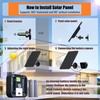 Rhorawill 3 Pack Solar Panel for Blink Outdoor 4(4th Gen)/Blink