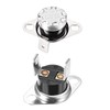 uxcell KSD301 Thermostat 50°C/122°F 10A Normally Open N.O Adjust Snap