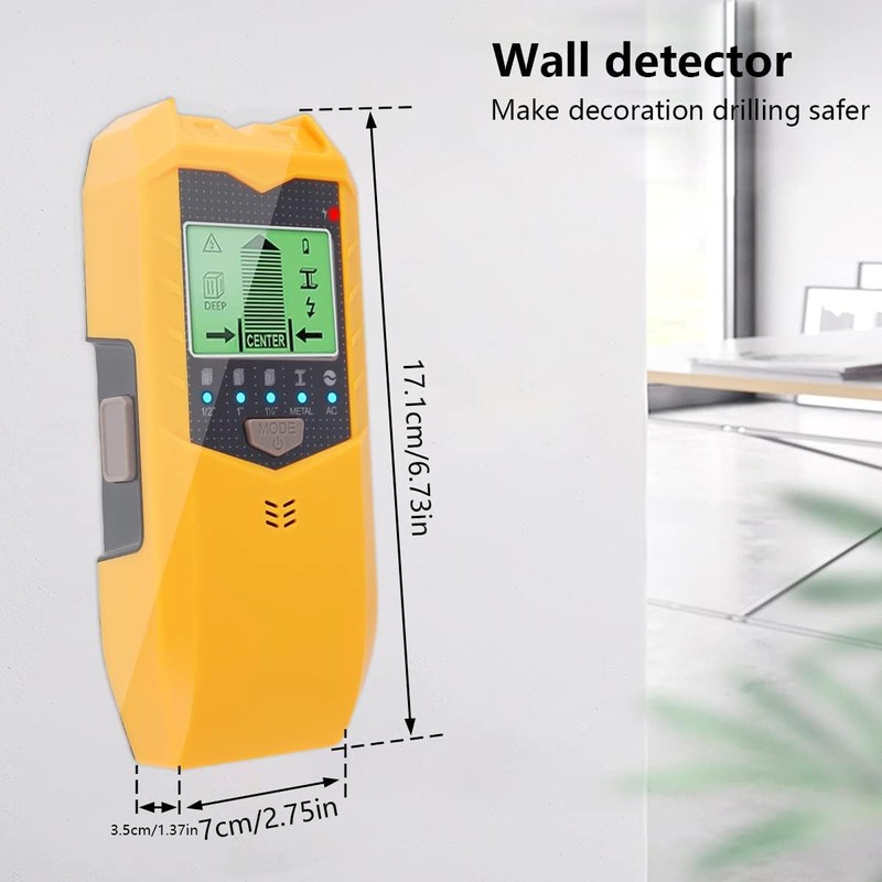 Stud Finder Wall Scanner,5 in 1 Multifunction Stud Detector Electronic