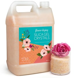 LotFancy LotFancy Silica Gel Flower Drying, 10 LBS Color Indicating Silica Crystals for Wedding Bouquet Preservation