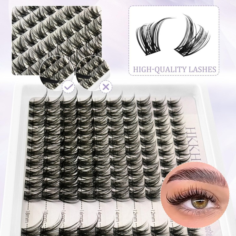 Lash Clusters Wispy Eyelash Cluster Lashes Extension