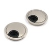 Quluxe Cable Hole Cover, 2-3/8" Zinc Alloy Desk Grommet for