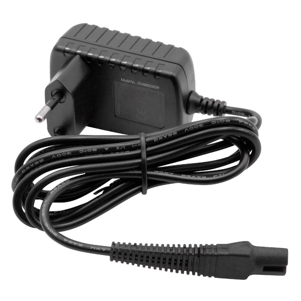 vhbw AC Power Supply Compatible with Braun Series 3 320, 320r-4, 320s, 320s-4, 320s-5, 330, 330s, 330s-4, 330s-5, 340 shavers