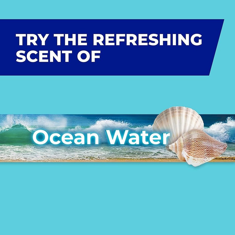 Hefty Small Trash Bags, Ocean Water Scent, 4 Gallon, 52