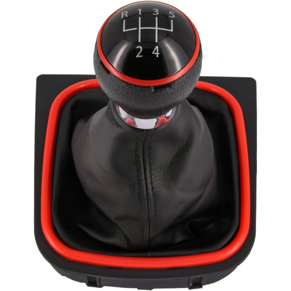 Gear Knob + Gear Stick Boot Set 5 Gears Suitable
