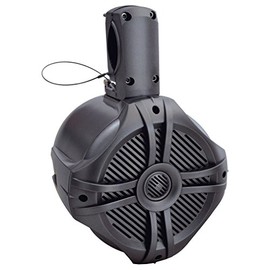 Power Acoustik MWT‐65T Marine-Grade 6.5" 500-Watt Wake Tower Enclosure & Speaker System (Titanium)