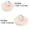 10 PCS Rubber Drain Stopper Rubber Bath Plugs Kitchen Sink